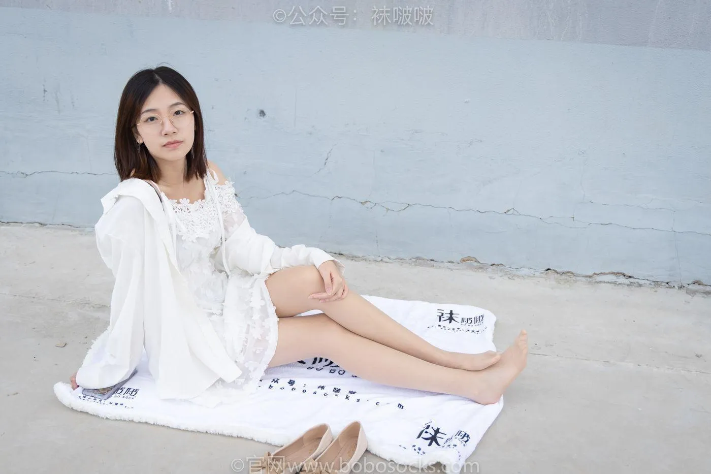 [BoBoSocks袜啵啵]NO.048 小甜豆-平底鞋、肉丝 [146P]插图4
